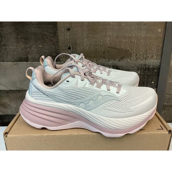 Saucony Women's 9 Cloud Bloom Hurricane 24 Running Sneaker Shoes Athletic LE6-1 - Picture 3 of 7